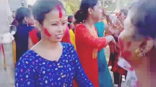 Dasami Dance //girls masti dance//Bengali Durga puja vasan dance