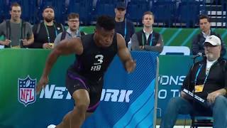 🔥Saquon Barkley 2018 NFL Scouting Combine Highlights🔥