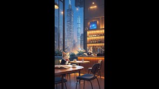 Live | Relax Coffee Jazz Music | Cute Cat | study BGM|Please subscribe & share |No Ads