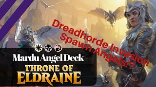 INSANE amount of angels! Mardu Angel Deck - Throne of Eldraine standard MTG arena