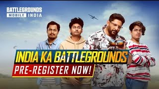 Pre - Registration Started for BATTLE GROUNDS MOBILE INDIA