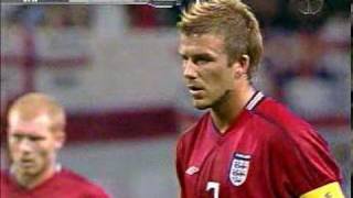 FIFA World Cup 2002 (Argentina vs.England) - Beckham