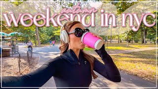 New York City Weekend Vlog🍁 | Aesthetic Fall Days & Cozy Routines | Lauren Norris