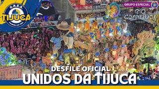 UNIDOS DA TIJUCA 2026 | DESFILE OFICIAL NA SAPUCAÍ (VISÃO DA ARQUIBANCADA)