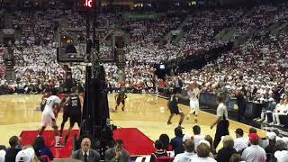 Great Ball Movement by Blazers vs Spurs in 2016 NBA Playoffs