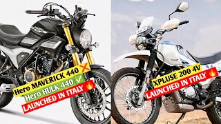Hero Hunk 440, Xpulse 200 Launched Abroad: Features, Price, Details 🇮🇹