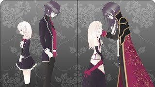 Diabolik Lovers- Reiji × Yui (Safe and Sound)