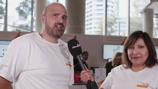 Cisco Live Melbourne interview in the DevNet Zone with Mark Junkovic and Silvia Spiva
