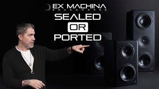 Why Ex Machina Soundworks Uses Sealed Cabinets for Our Studio Monitors