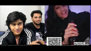 Monkey chat live prankur Rajput | Dark conservation monkey chat| Cute Girl 