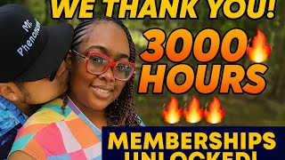 We Did It! The Phenomenal Family Reaches 3000 Watch Hours ⭐ Thank You for the Support!
