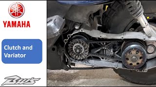 Yamaha BWS / Zuma Variator and Clutch Replacement