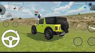Thar VS Boloro vs Scorpio n off roading Indian 3D game simulator android game 🎮