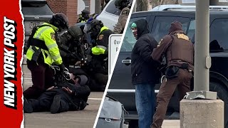 Dozens Arrested as Anti-ICE Protests Erupt Outside Whipple Building