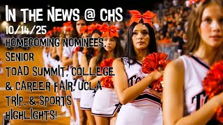 In The News at CHS - Oct 14