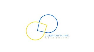 1.67 Simple professional and creative abstract logo idea in adobe illustrator. Adobe illustrator tut