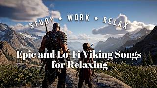 God of War Viking Epic Lo-Fi Songs | Songs for Studying, Reading & Relaxing | God of War Ambience