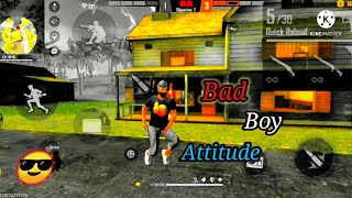 Vabby Attitude Shayari Status🔥 Free Fire Boy Attitude Status || FF Bad Boy 😎Attitude Status