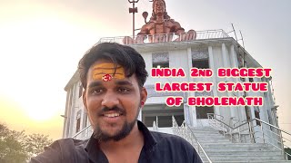 दुनिया का सबसे बड़ा 2nd LARGEST 😍STATUE OF BHOLENATH इतना ❤️प्यारा मंदिर कभी 🙏🏻नहीं देखा होगा