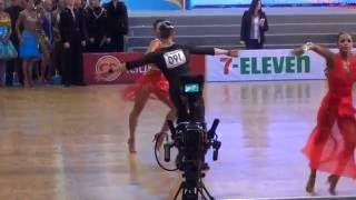 WDSF World Open Latin Thailand Open 2016, Artiushkov/Vershinina, Samba
