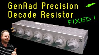 🔴 General Radio 1433-B Decade Resistor Repair - No.1401