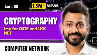 Lec-80: Cryptography in computer network in Hindi | Cryptography in Information Security