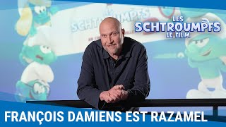 Les coulisses de doublage avec François Damiens. Les Schtroumpfs - Le Film [Actuellement au cinéma]
