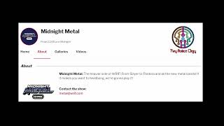 RoboBo on Midnight Metal 101.1 WRIF