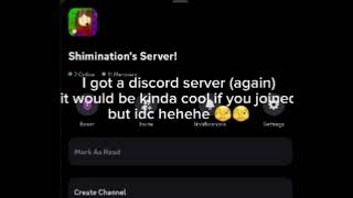 I have a discord server again