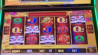 4 Trigger Curse? Lightning Link & Dragon Link Bonuses! 🐉⚡️#casinoslots #dragonlink