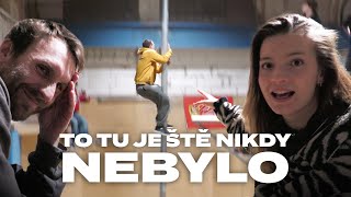 První Parkour Poleslide soutěž v HISTORII