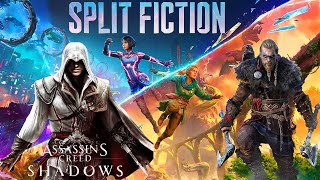 🏃Split Fiction x Assasins Creed🎮 #splitfiction #viral #gaming #hazelight #fun #ps5 #crossplay #pc