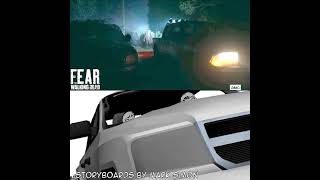 Storyboard Comparison - Fear The Walking Dead zombie hoard