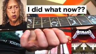 The Master of Puppets Solo (string off the fretboard) Squeal Fallacy EXPOSED!