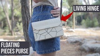 Laser Cut Floating Pieces Purse | Free Files Included | 1st Prize Winner