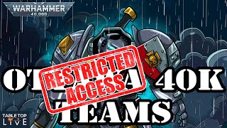 Ottawa 40k Teams - Members Only - Round 3