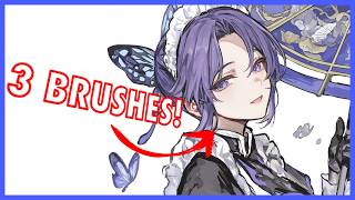 The Only 3 Brushes You Need in Digital Art