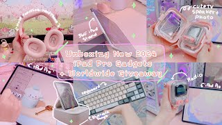 [Worldwide Giveaway - Closed] Unboxing 2024 iPad Pro Gadgets  🥨 Ft. Kuxiu 360° Magnetic Stand