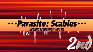 Scabies, 2nd Healing Frequency: 600 Hz