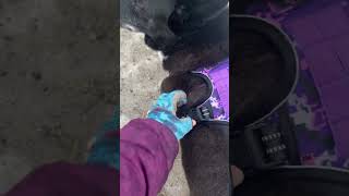 Testing the vibration on Relay Harness 