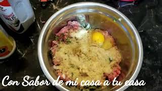 Hamburguesas casera