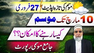Weather Forecast for Next 12 days in Pakistan || Crop Reformer
