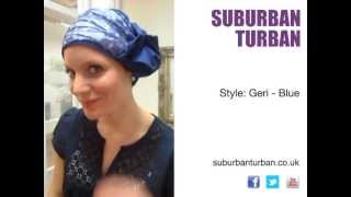 Suburban Turban - Geri - Blue