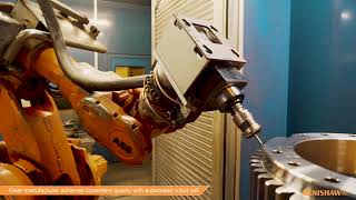 ผลิตเฟืองเกียร์ให้คุณภาพนิ่ง ด้วย Renishaw Probe & Automated Robot Cell | PTSC