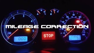 how to correct VW mileage(mk4 milage change)