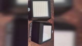DO NOT BUY THESE- 2-Pack Solar Lights- 80 LEDs, Wireless Motion Sensor Lights, Waterproof