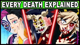 Every Upper Moon’s Death in Demon Slayer Explained!