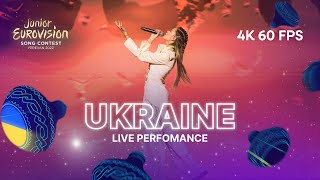 Zlata Dziunka - Nezlamna (Unbreakable) - LIVE - Ukraine 🇺🇦 - Junior Eurovision 2022 | 4K 60 FPS