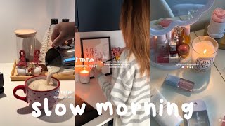 slow mornings for self care