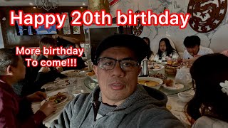 Happy 20 birthday